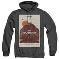 thumbnail image 1 of Star Trek Tng Season 4 Episode 12 Adult Heather Hoodie Sweatshirt Black, 1 of 1
