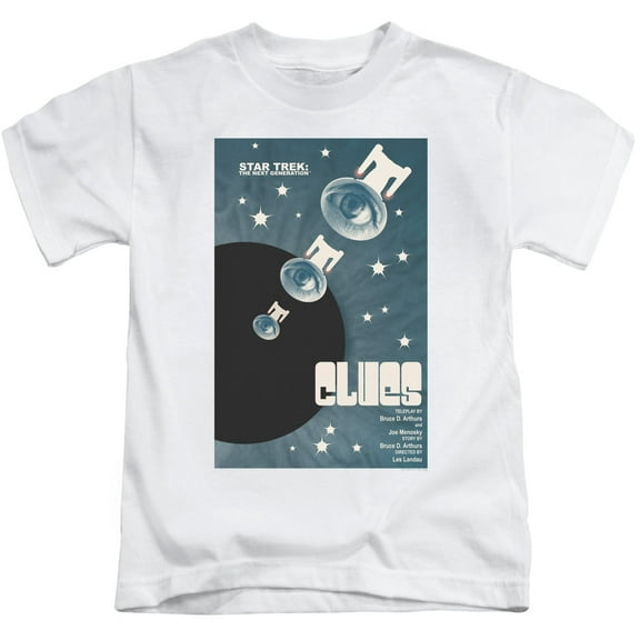 Star Trek Tng Season 4 Episode 14 Youth 18/1 T-Shirt White