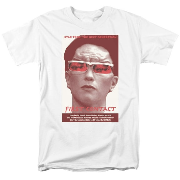 Star Trek Tng Season 4 Episode 15 Adult 18/1 T-Shirt White