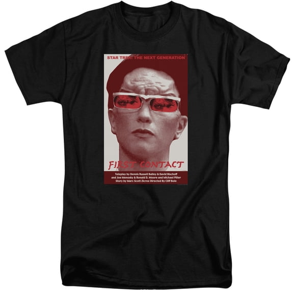 Star Trek - Tng Season 4 Episode 15 - Tall Fit Short Sleeve Shirt - X-Large