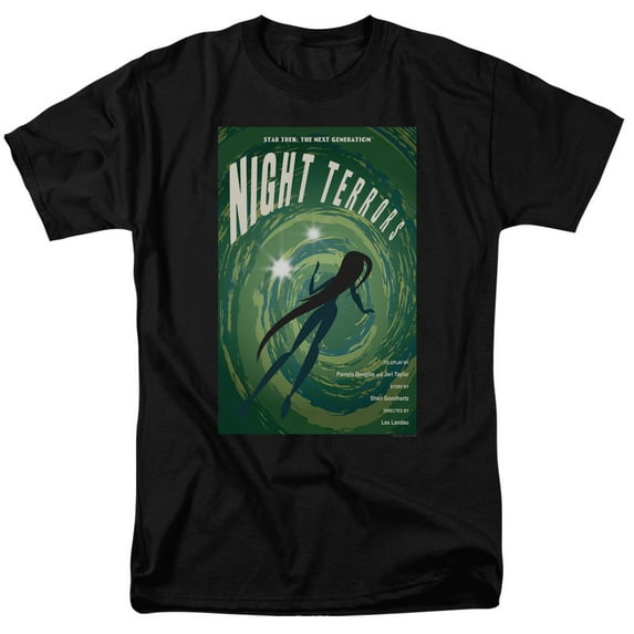 Star Trek Tng Season 4 Episode 17 Adult 18/1 T-Shirt Black
