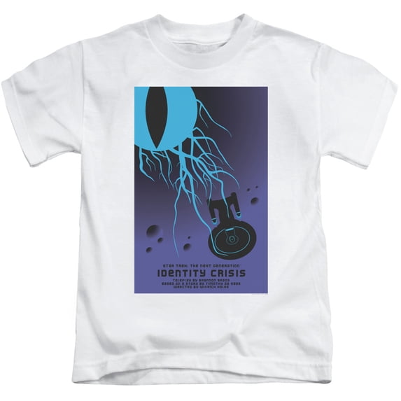 Star Trek Tng Season 4 Episode 18 Youth 18/1 T-Shirt White