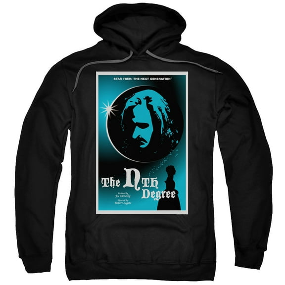Star Trek Tng Season 4 Episode 19 Adult Pullover Hoodie Sweatshirt Black
