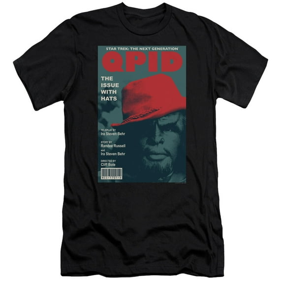 Star Trek - Tng Season 4 Episode 20 - Premium Slim Fit Short Sleeve Shirt - Large