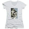 thumbnail image 1 of Star Trek Tng Season 4 Episode 24 Junior Women's V-Neck T-Shirt White, 1 of 1