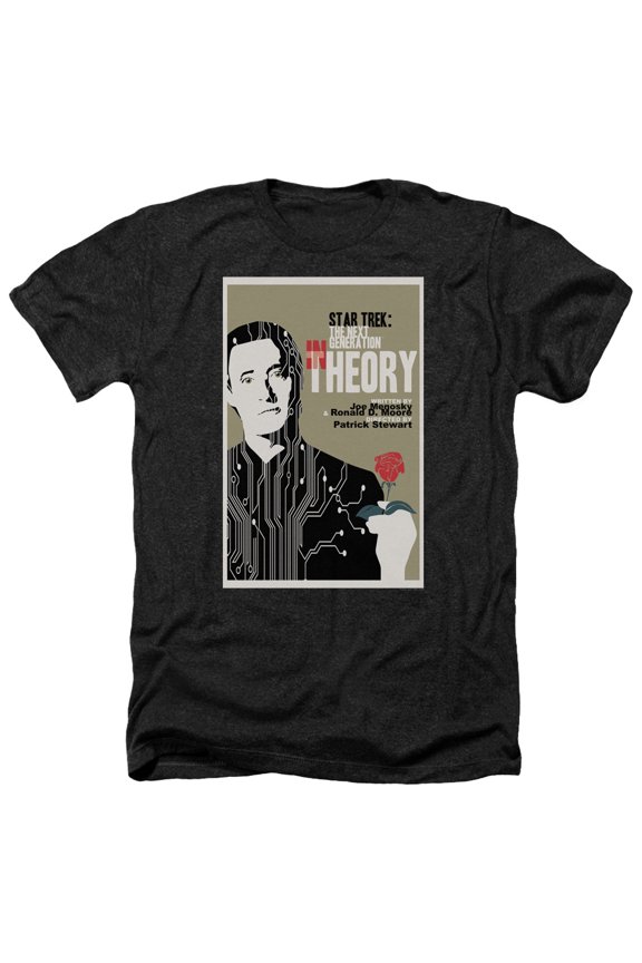 Star Trek - Tng Season 4 Episode 25 - Heather Short Sleeve Shirt - Large
