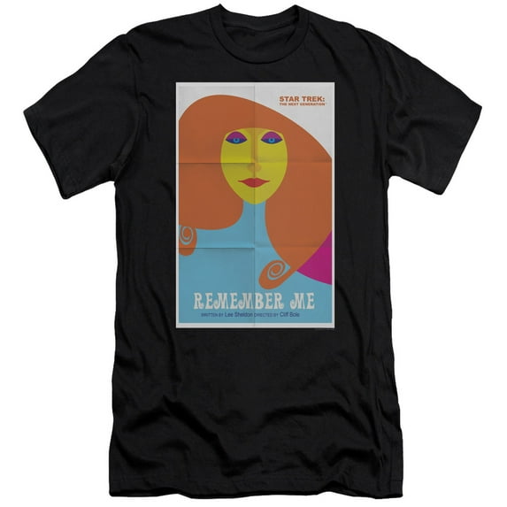 Star Trek Tng Season 4 Episode 5 Adult 30/1 T-Shirt Black