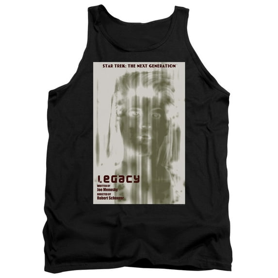 Star Trek Tng Season 4 Episode 6 Adult Tank Top Black