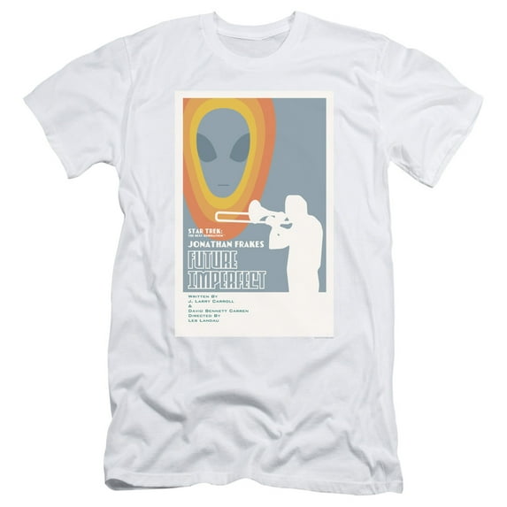 Star Trek Tng Season 4 Episode 8 Adult 30/1 T-Shirt White