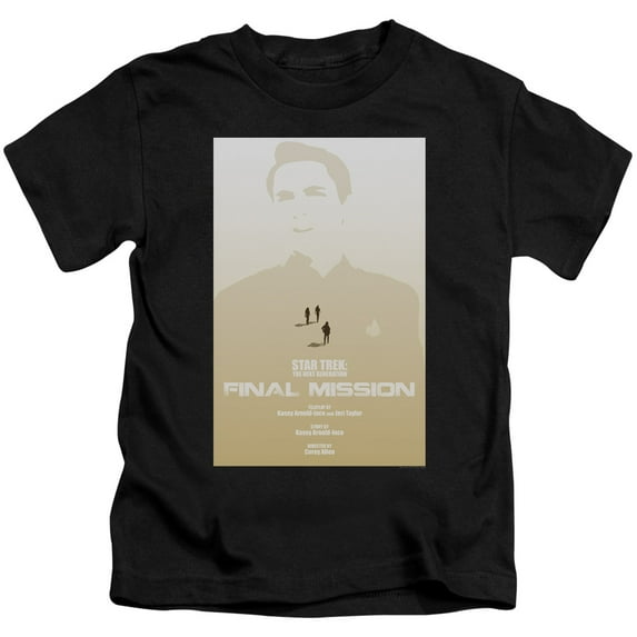 Star Trek Tng Season 4 Episode 9 Youth 18/1 T-Shirt Black