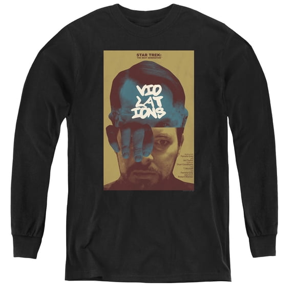 Star Trek - Tng Season 5 Episode 12 - Youth Long Sleeve Shirt - Small