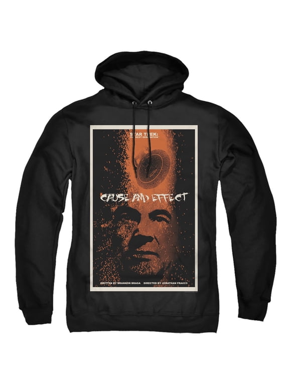 Star Trek Tng Season 5 Episode 18 Adult Pullover Hoodie Sweatshirt Black