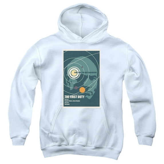 Star Trek - Tng Season 5 Episode 19 - Youth Hooded Sweatshirt - Medium