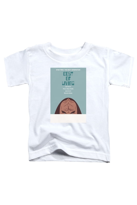 Star Trek - Tng Season 5 Episode 20 - Toddler Short Sleeve Shirt - 2T