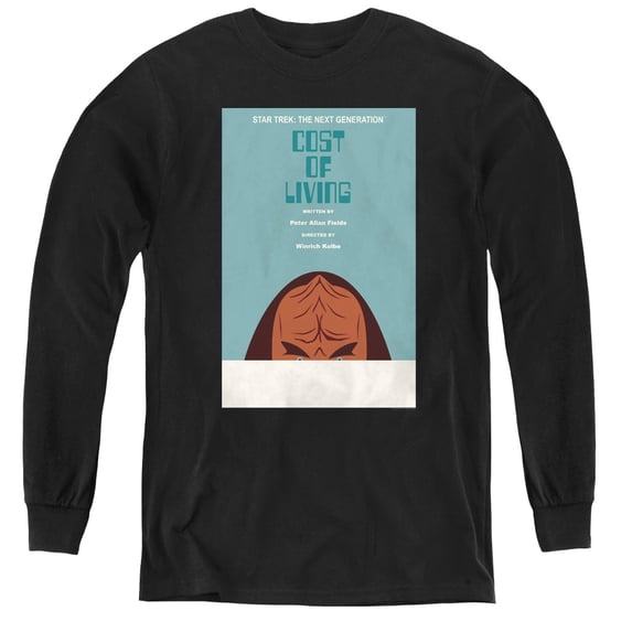 Star Trek - Tng Season 5 Episode 20 - Youth Long Sleeve Shirt - Small