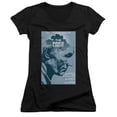 thumbnail image 1 of Star Trek Tng Season 5 Episode 25 Junior Women's V-Neck T-Shirt Black, 1 of 1