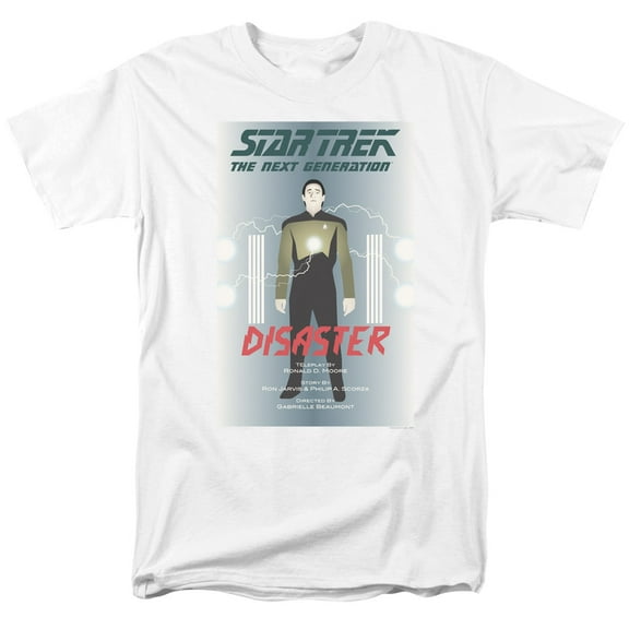 Star Trek Tng Season 5 Episode 5 Adult 18/1 T-Shirt White