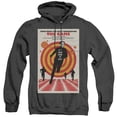 thumbnail image 1 of Star Trek Tng Season 5 Episode 6 Adult Heather Hoodie Sweatshirt Black, 1 of 1