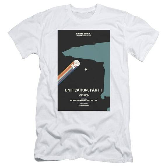 Star Trek - Tng Season 5 Episode 7 - Slim Fit Short Sleeve Shirt - Small