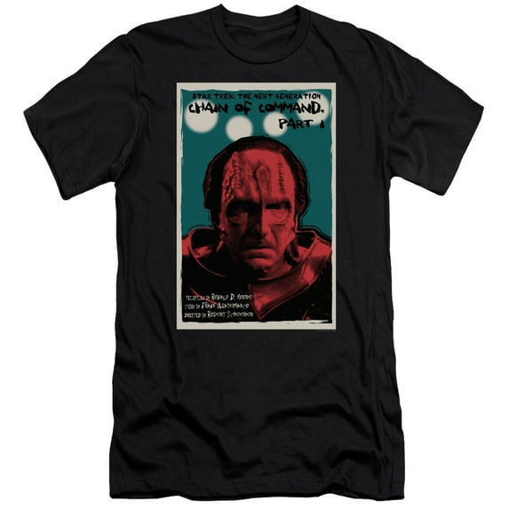 Star Trek - Tng Season 6 Episode 10 - Premium Slim Fit Short Sleeve Shirt - XX-Large