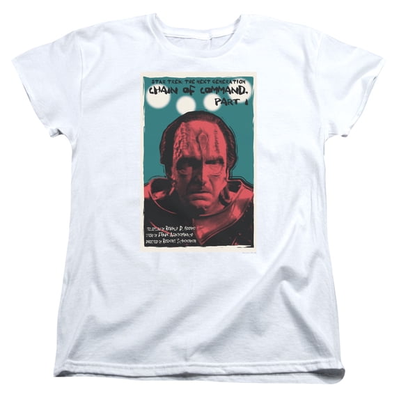 Star Trek - Tng Season 6 Episode 10 - Women's Short Sleeve Shirt - Medium