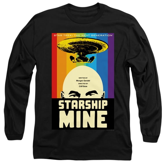 Star Trek Tng Season 6 Episode 18 Adult 18/1 T-Shirt Black