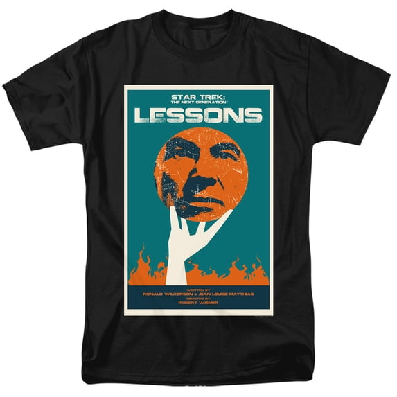 Star Trek Tng Season 6 Episode 19 Adult 18/1 T-Shirt Black