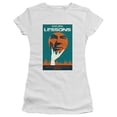 thumbnail image 1 of Star Trek Tng Season 6 Episode 19 Junior Women's Sheer T-Shirt White, 1 of 1