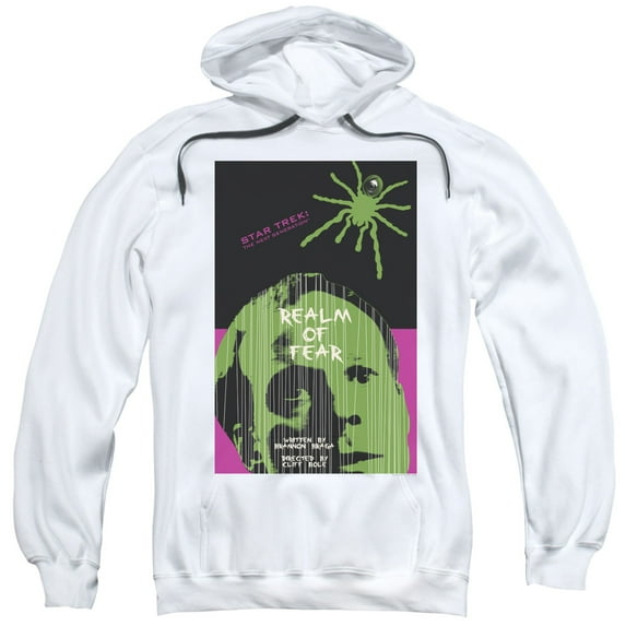 Star Trek Tng Season 6 Episode 2 Adult Pullover Hoodie Sweatshirt White
