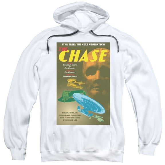 Star Trek Tng Season 6 Episode 20 Adult Pullover Hoodie Sweatshirt White