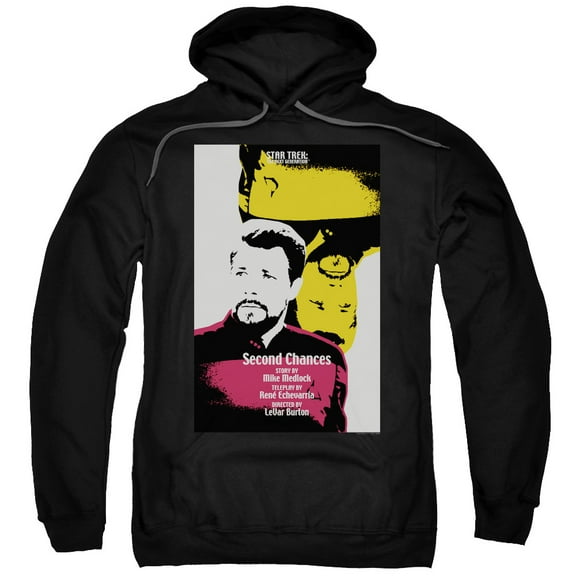 Star Trek Tng Season 6 Episode 24 Adult Pullover Hoodie Sweatshirt Black