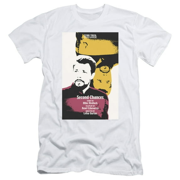 Star Trek - Tng Season 6 Episode 24 - Slim Fit Short Sleeve Shirt - Small