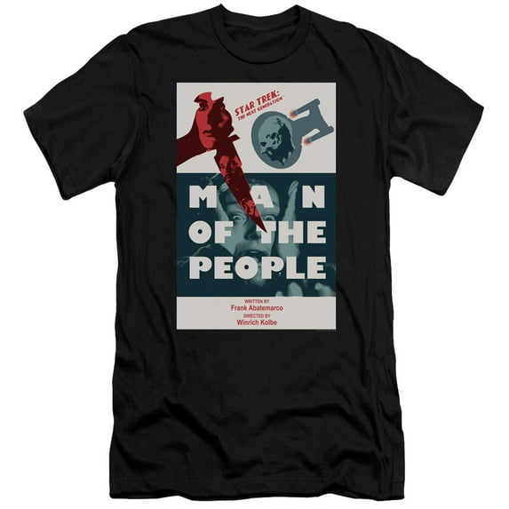 Star Trek - Tng Season 6 Episode 3 - Premium Slim Fit Short Sleeve Shirt - Large