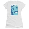 thumbnail image 1 of Star Trek Tng Season 6 Episode 4 Junior Women's Sheer T-Shirt White, 1 of 1