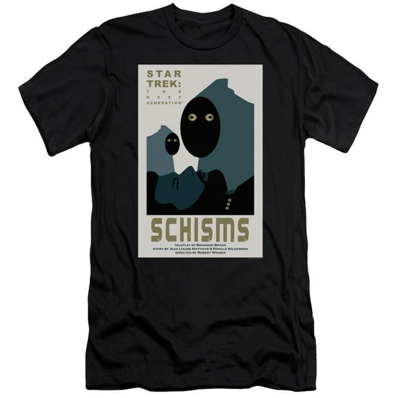 Star Trek Tng Season 6 Episode 5 Adult 30/1 T-Shirt Black