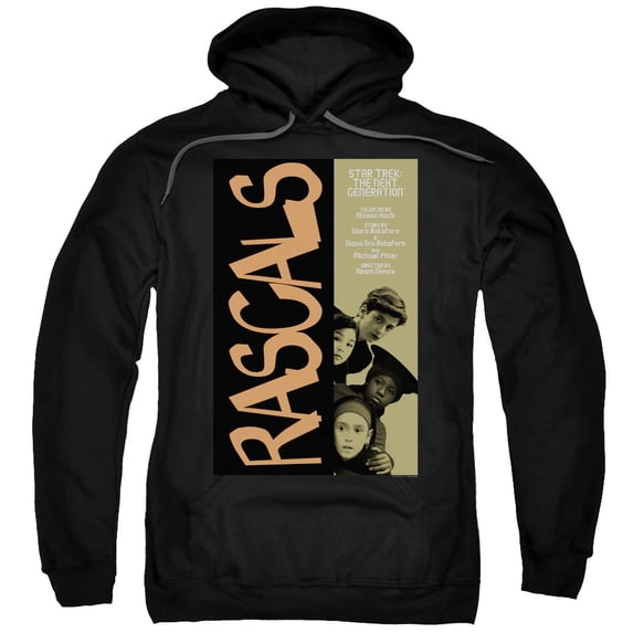 Star Trek Tng Season 6 Episode 7 Adult Pullover Hoodie Sweatshirt Black