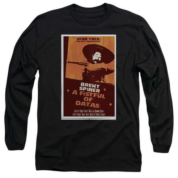 Star Trek Tng Season 6 Episode 8 Adult 18/1 T-Shirt Black