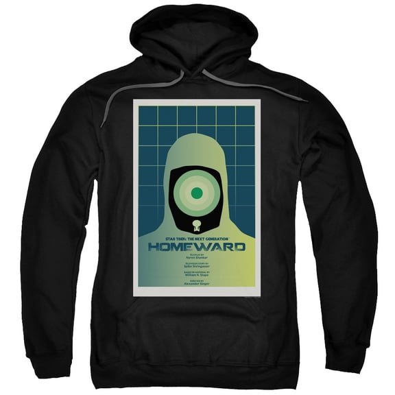 Star Trek Tng Season 7 Episode 13 Adult Pullover Hoodie Sweatshirt Black