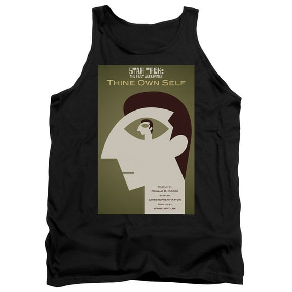 Star Trek Tng Season 7 Episode 16 Adult Tank Top Black