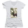 thumbnail image 1 of Star Trek Tng Season 7 Episode 19 Junior Women's V-Neck T-Shirt White, 1 of 1