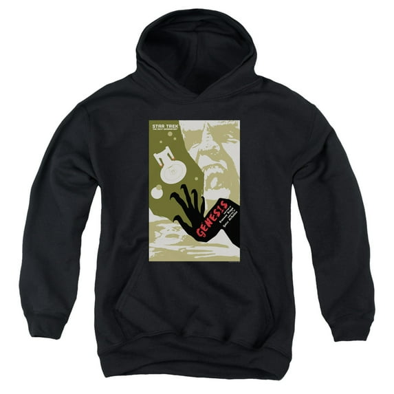 Star Trek - Tng Season 7 Episode 19 - Youth Hooded Sweatshirt - Large