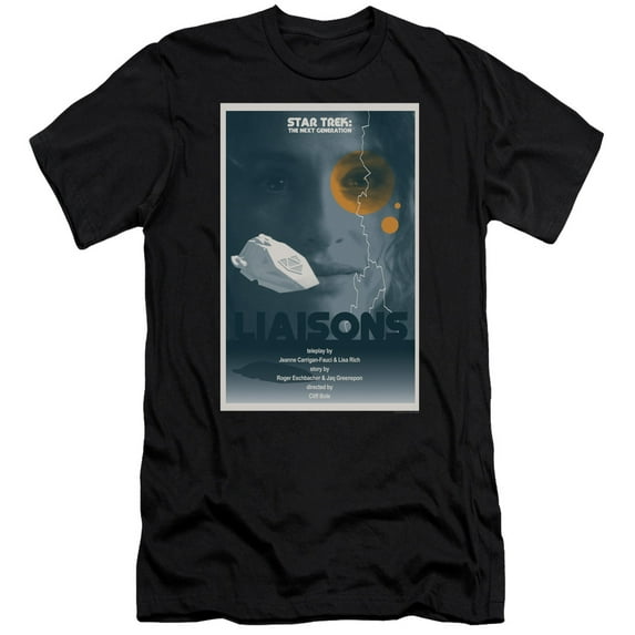 Star Trek - Tng Season 7 Episode 2 - Premium Slim Fit Short Sleeve Shirt - Small