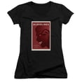 thumbnail image 1 of Star Trek Tng Season 7 Episode 22 Junior Women's V-Neck T-Shirt Black, 1 of 1
