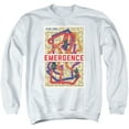 thumbnail image 1 of Star Trek Tng Season 7 Episode 23 Adult Crewneck Sweatshirt White, 1 of 1