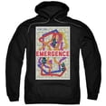 thumbnail image 1 of Star Trek Tng Season 7 Episode 23 Adult Pullover Hoodie Sweatshirt Black, 1 of 1