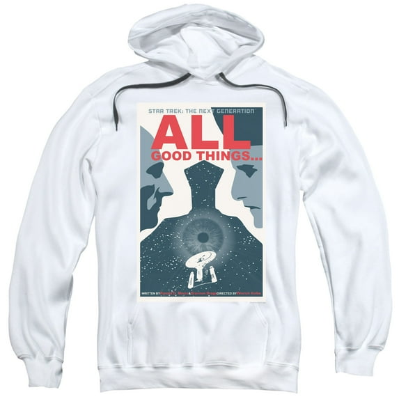 Star Trek - Tng Season 7 Episode 25 - Pull-Over Hoodie - Small