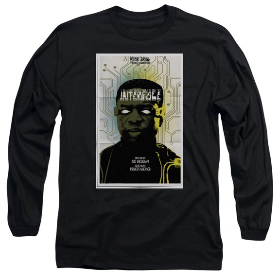 Star Trek Tng Season 7 Episode 3 Adult 18/1 T-Shirt Black