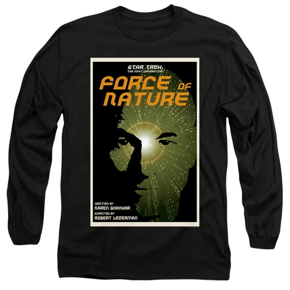 Star Trek Tng Season 7 Episode 9 Adult 18/1 T-Shirt Black