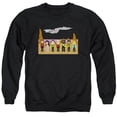 thumbnail image 1 of Star Trek Tng Trexel Crew Adult Crewneck Sweatshirt Black, 1 of 2