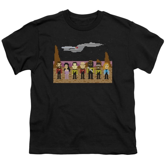 Star Trek - Tng Trexel Crew - Youth Short Sleeve Shirt - Medium